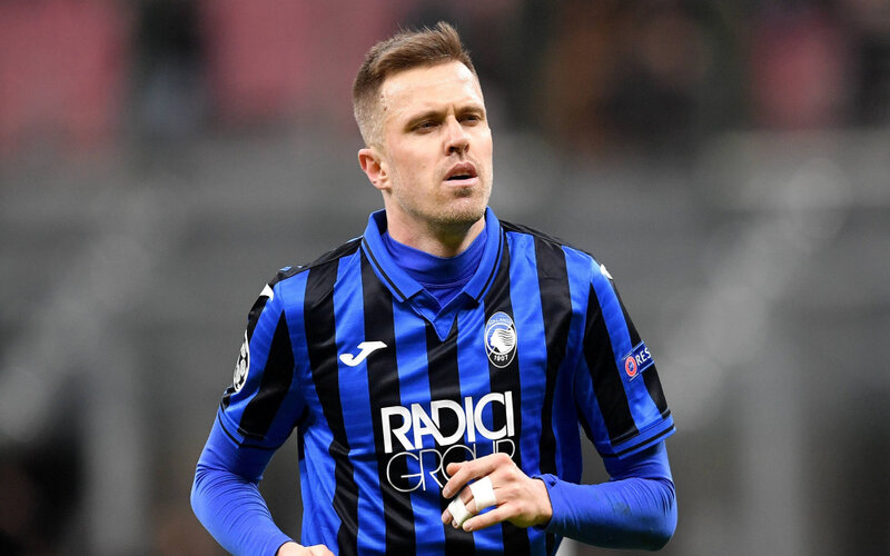 Josip Iličić trong màu áo của đội Atalanta